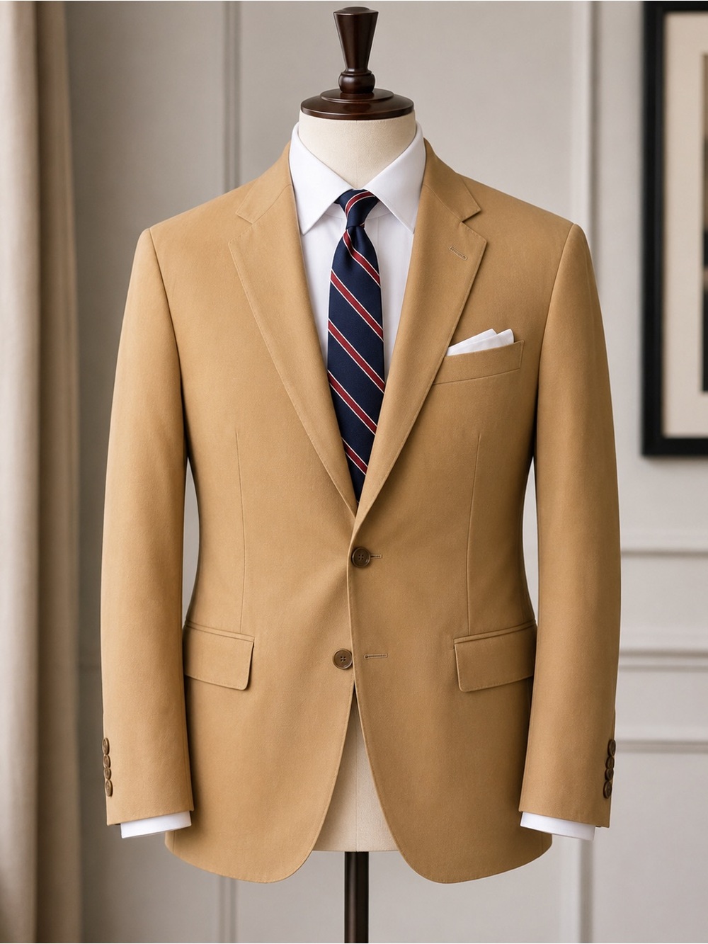 Men's J. Crew Khaki Blazer